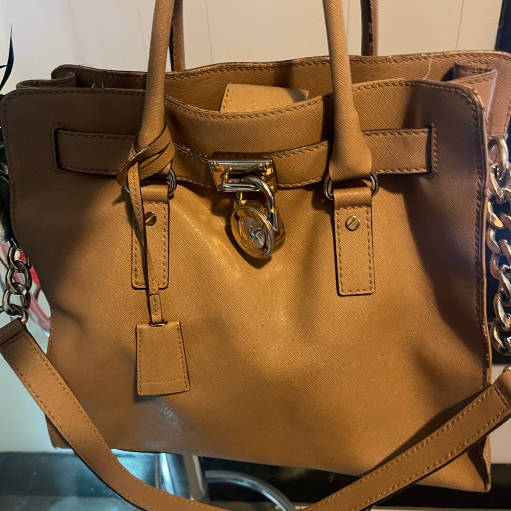 Michael Kors Large Hamilton Saffiano Tote